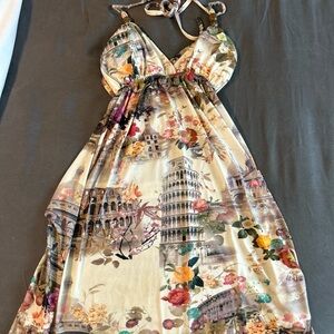 5th & Love Architectural Floral Maxi Dress